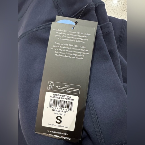 *NWT* Skechers: Women’s GoWalk High-Waisted 7/8 Length Leggings- Size Small - Picture 4 of 6